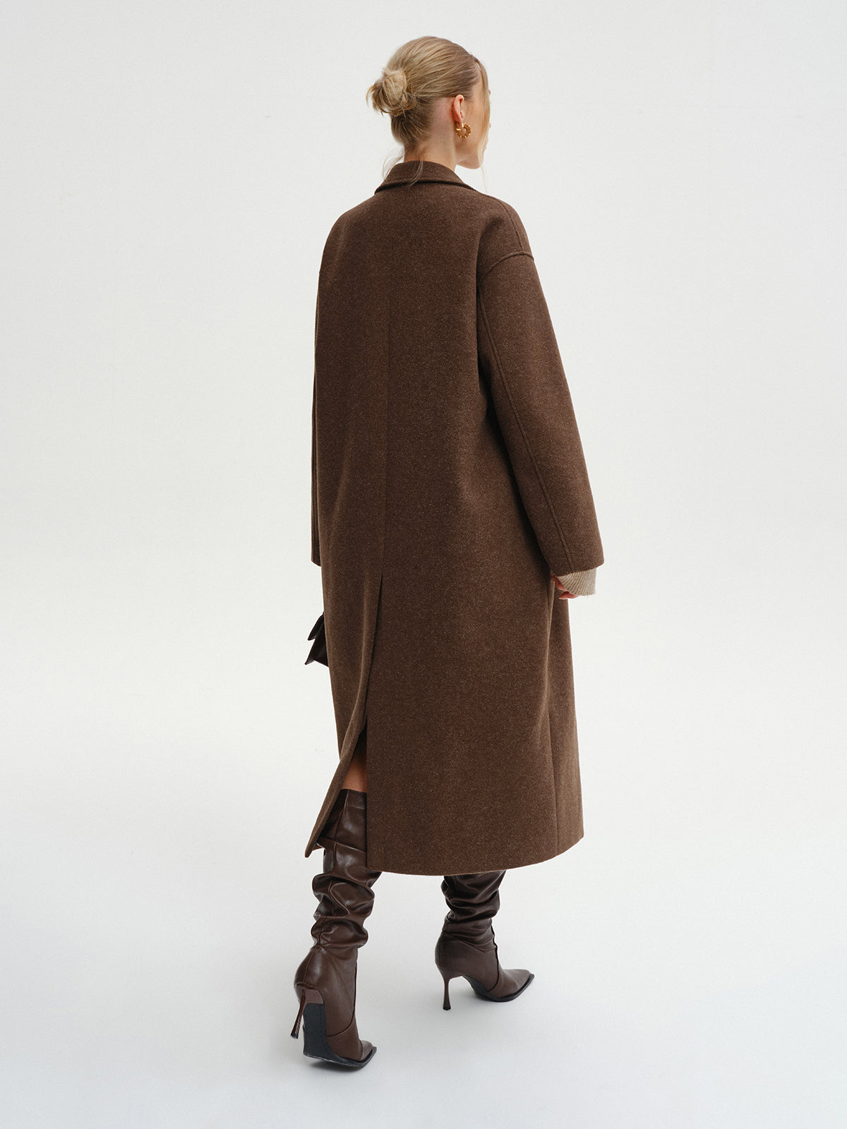 Tweed Oversized Coat – Giselle by Maravesse (6)