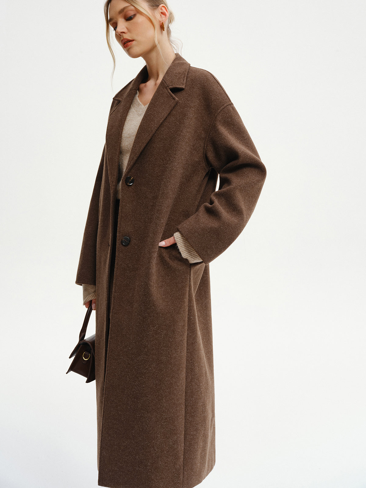 Tweed Oversized Coat – Giselle by Maravesse (3)