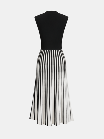 Striped Midi Dress – Odette by Maravesse (2)