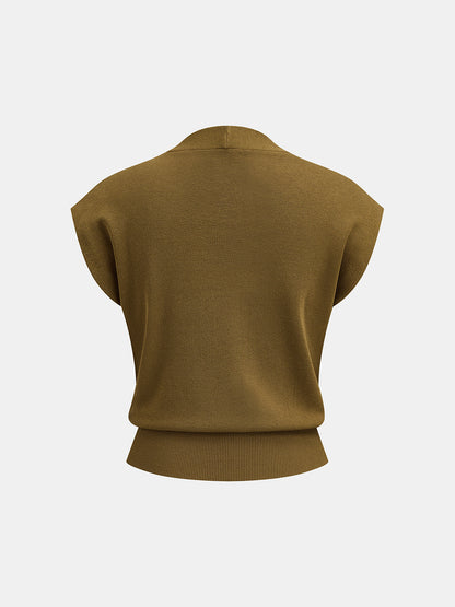 Camel Wrap Cardigan – Anouk by Maravesse (2)