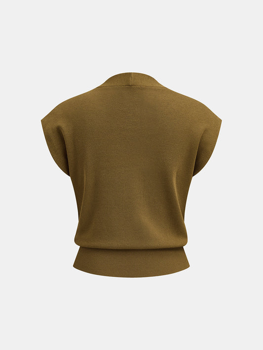 Camel Wrap Cardigan – Anouk by Maravesse (2)