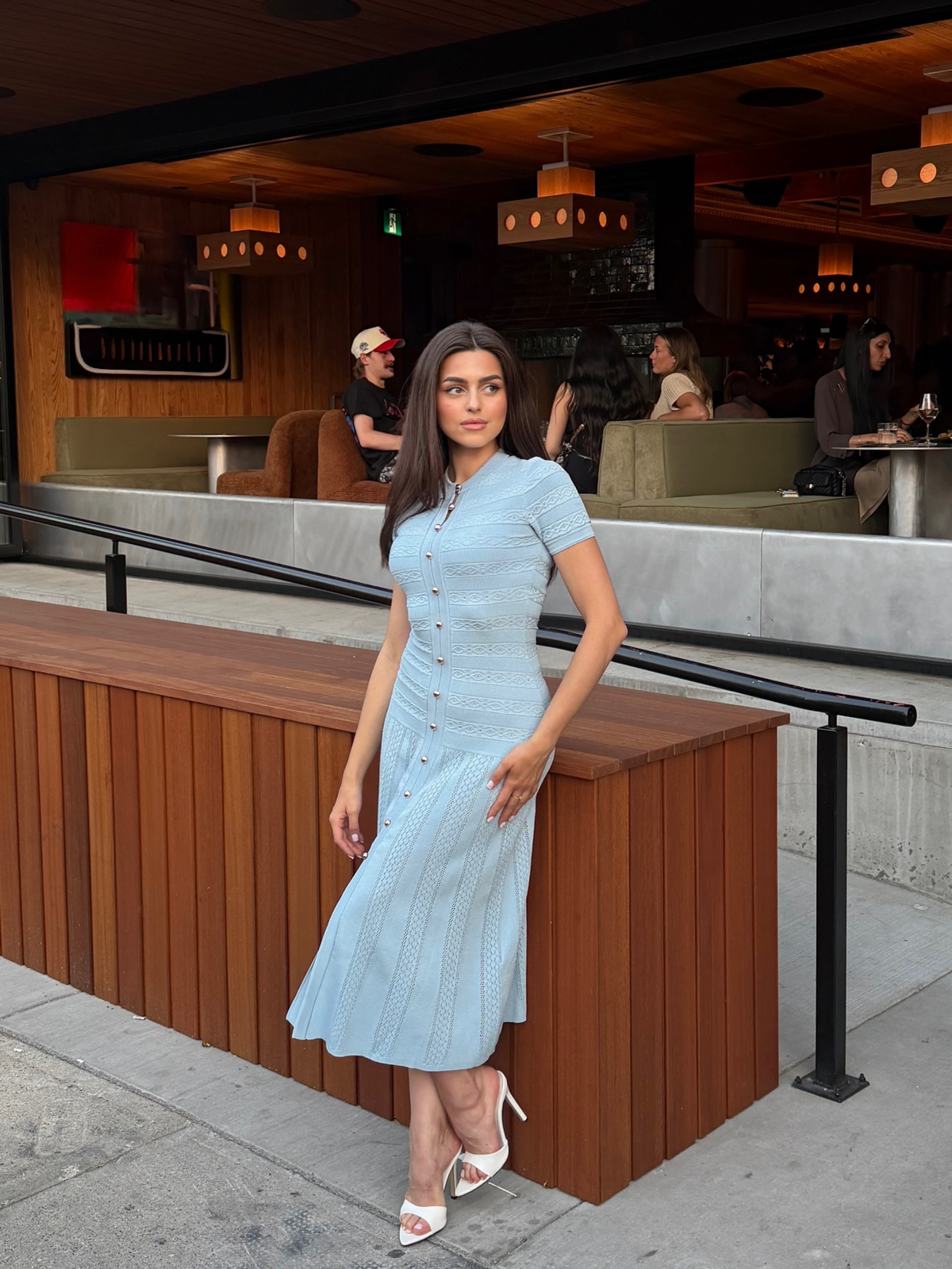 Knit Midi Dress – Dalia by Maravesse (2)