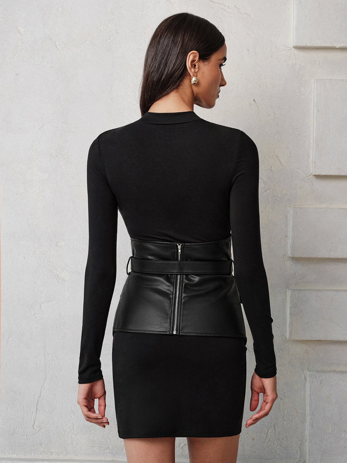 Corset Knit Mini Dress – Elise by Maravesse (5)