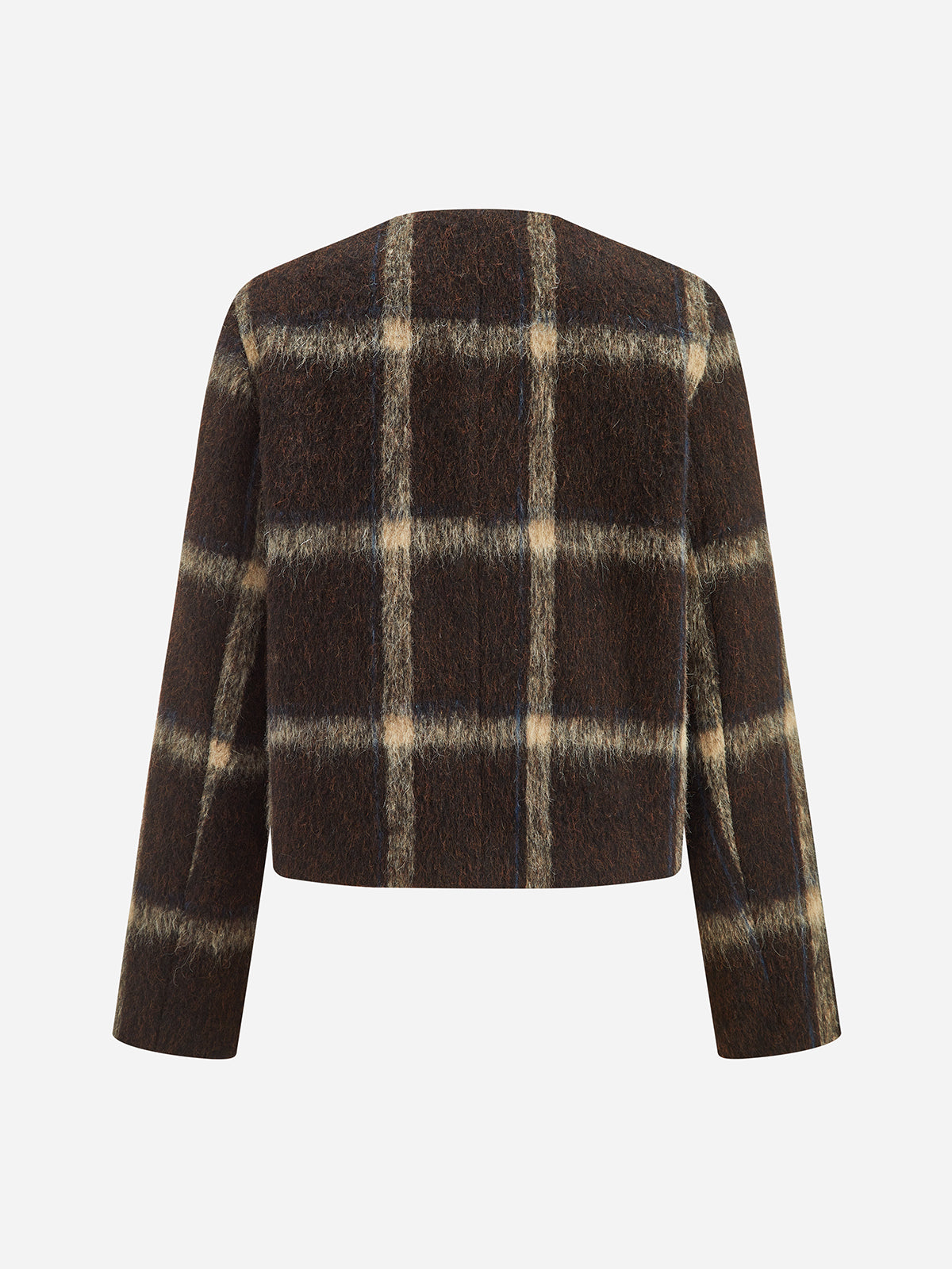 Plaid Wool Coat – Arabella by Maravesse (3)