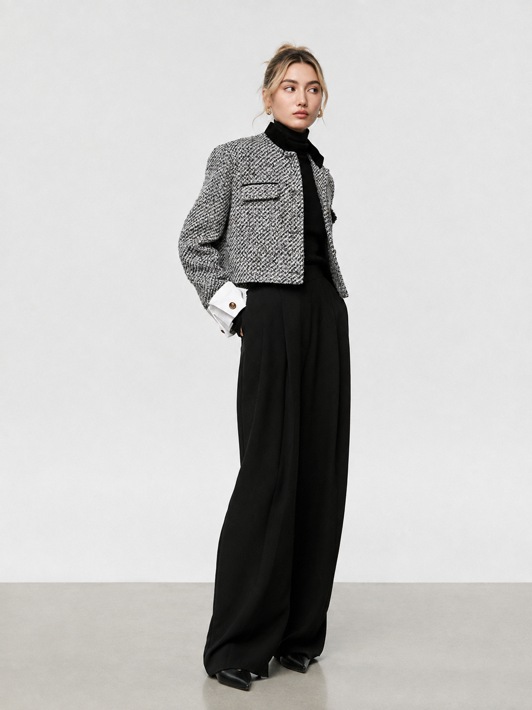 Bouclé Tweed Blazer – Valentina by Maravesse (3)