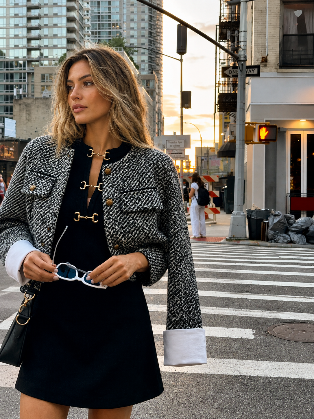 Bouclé Tweed Blazer – Valentina by Maravesse (2)
