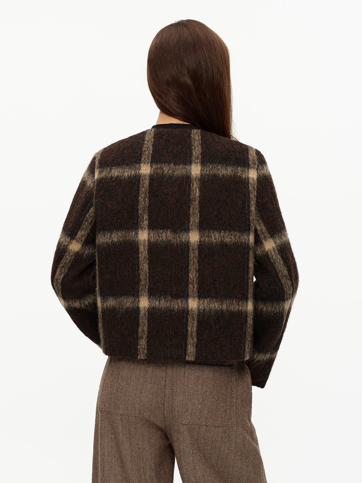 Plaid Wool Coat – Arabella by Maravesse (6)