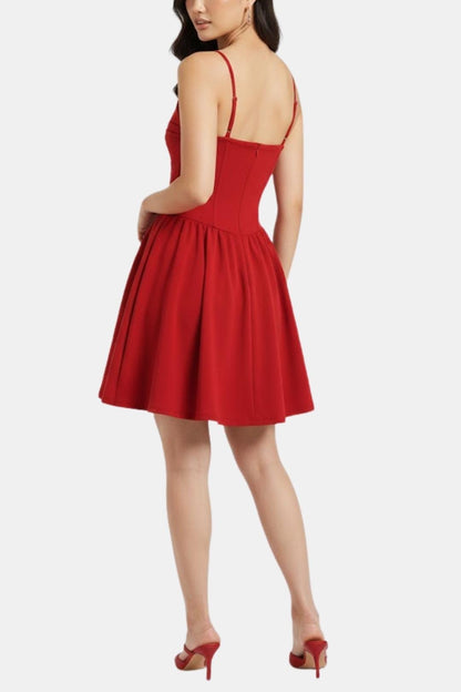 Ruched Mini Dress – Sienna by Maravesse (3)