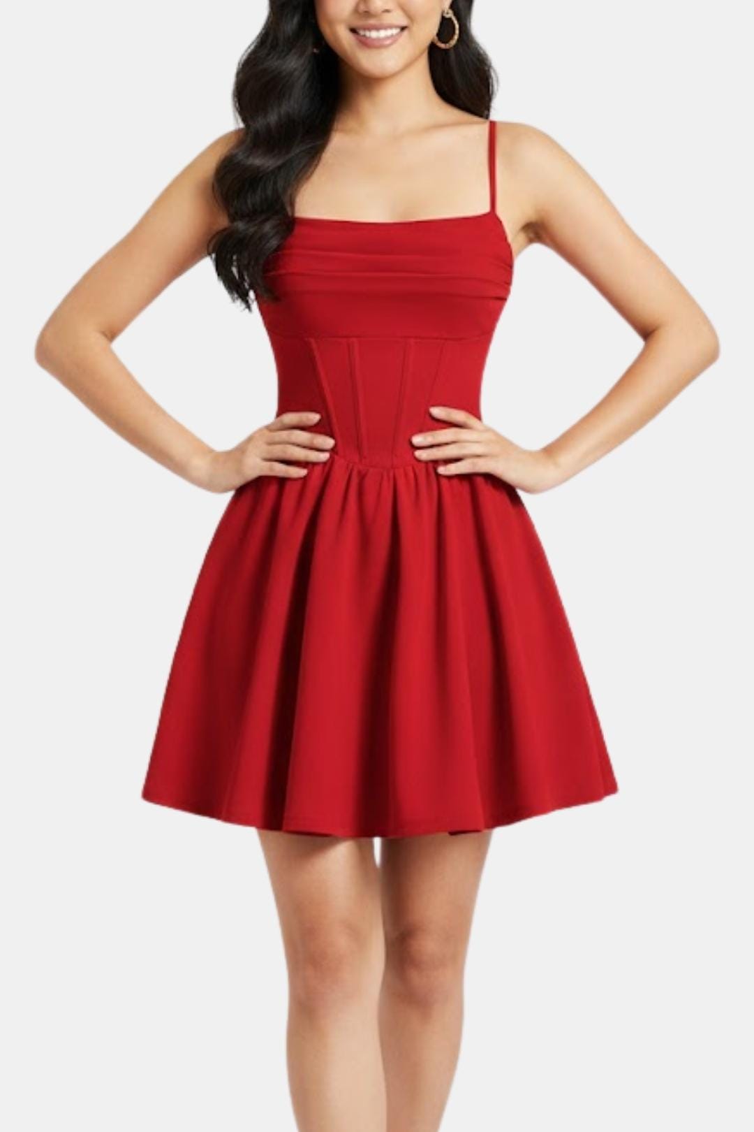 Ruched Mini Dress – Sienna by Maravesse (4)
