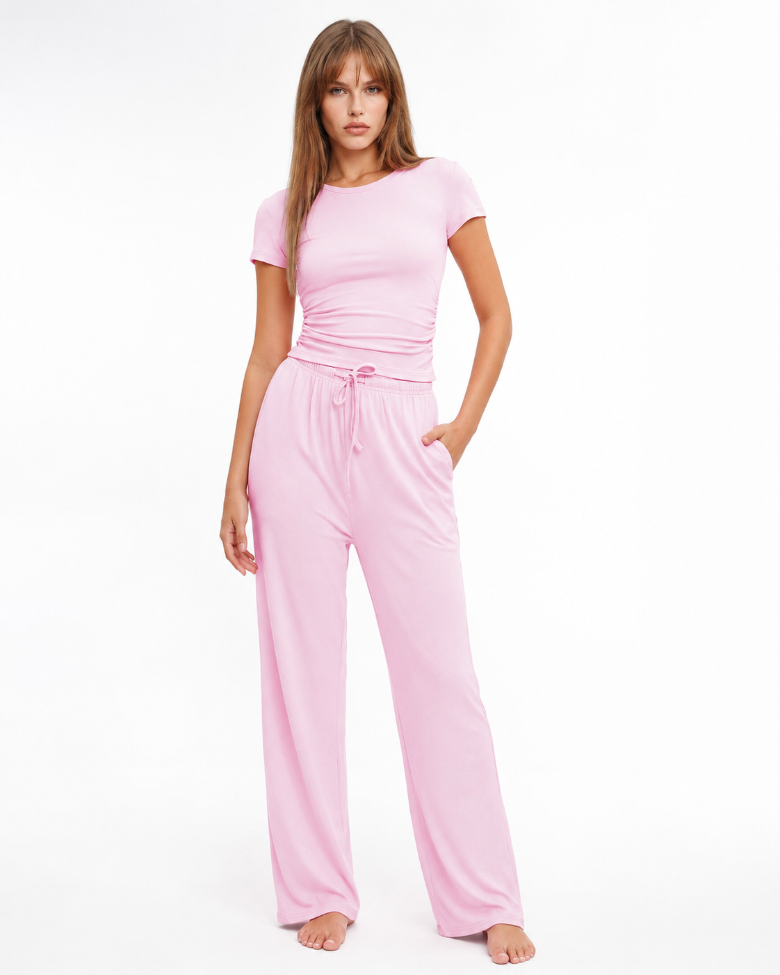Sleep Set in Light Pink – Beatrix by Maravesse