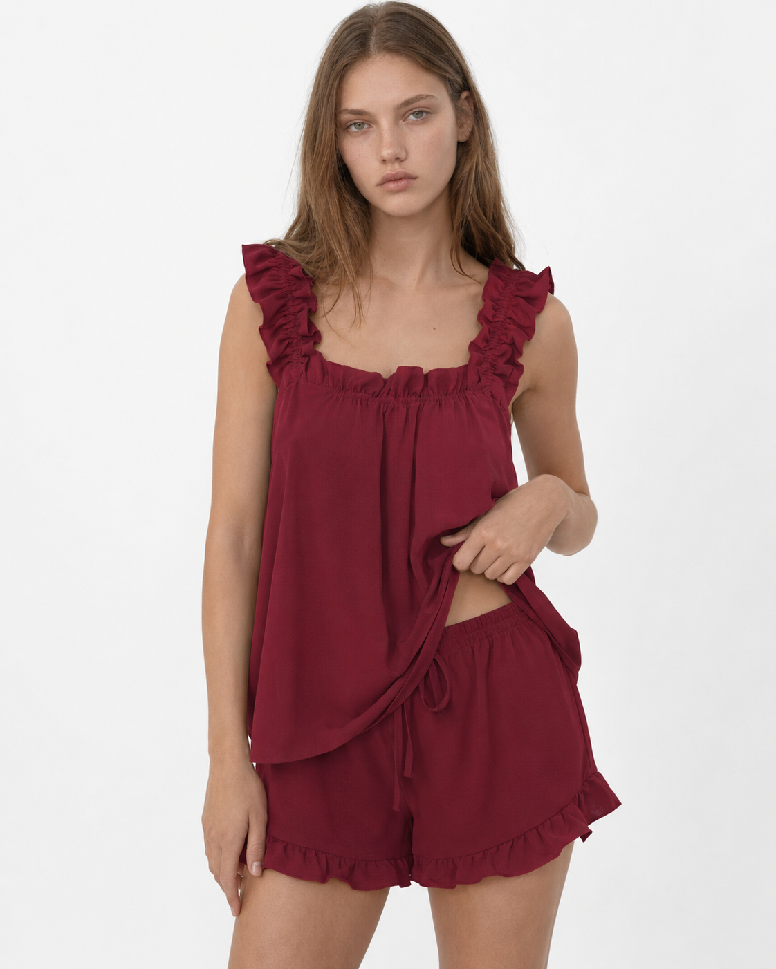 Ruffle Co-ord Set – Celine by Maravesse (16)