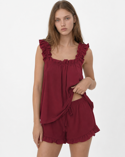 Ruffle Co-ord Set – Celine by Maravesse (16)