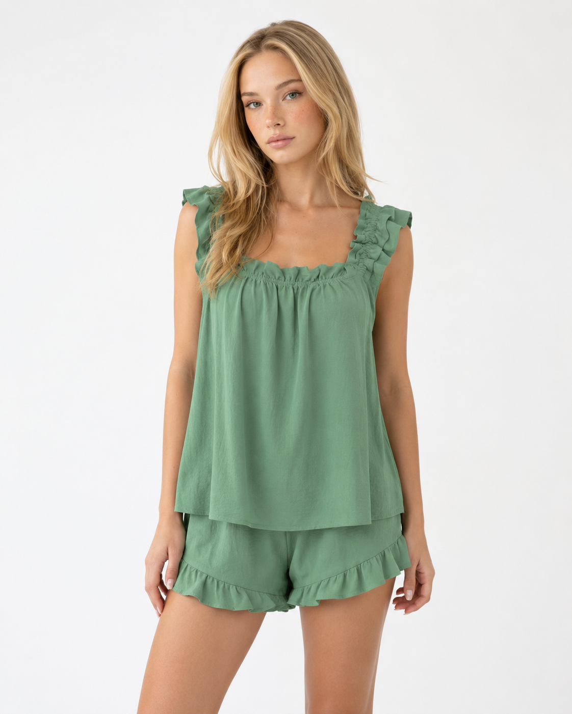 Ruffle Co-ord Set – Celine by Maravesse (22)