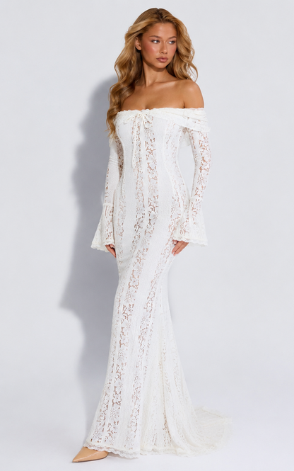 Lace Gown – Noor by Maravesse (9)