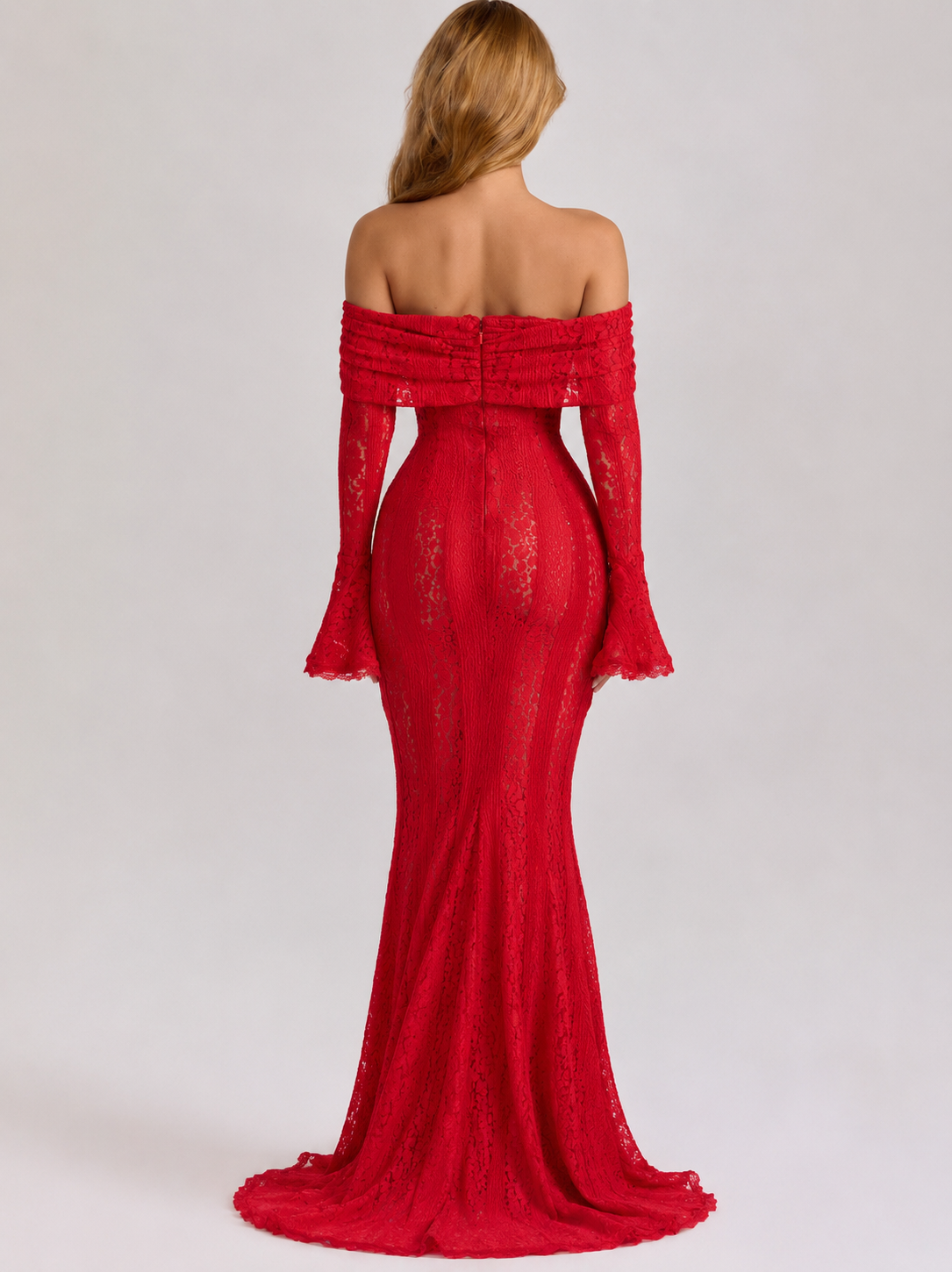 Lace Gown – Noor by Maravesse (7)