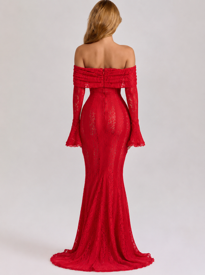 Lace Gown – Noor by Maravesse (7)