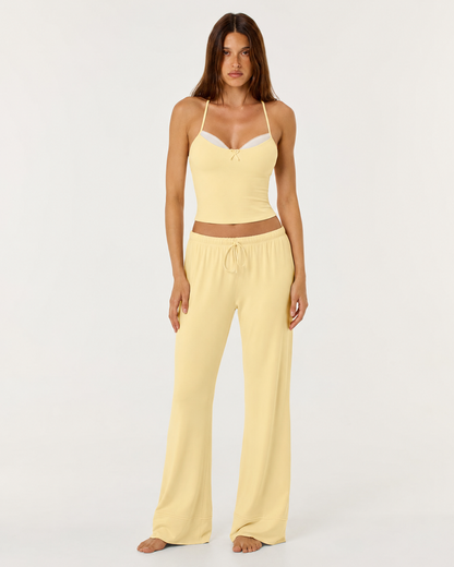 Sleep Set in Light Yellow – Elara by Maravesse