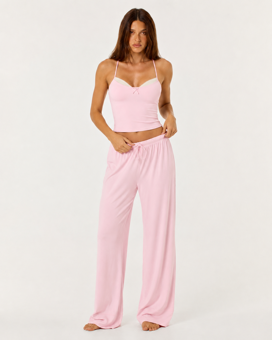 Sleep Set in Light Pink – Elara by Maravesse