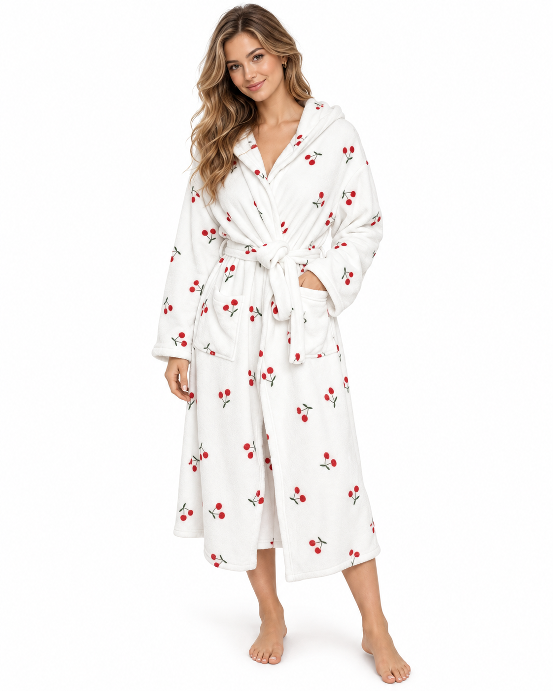 Robe in White – Persephone by Maravesse