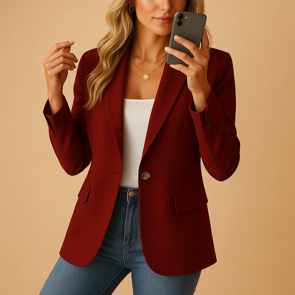 Fitted Blazer – Genevieve by Maravesse (5)