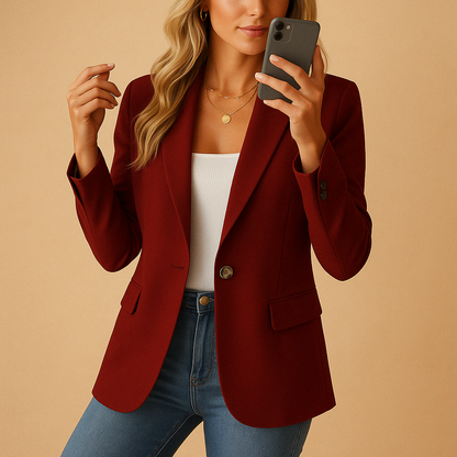 Fitted Blazer – Genevieve by Maravesse (5)