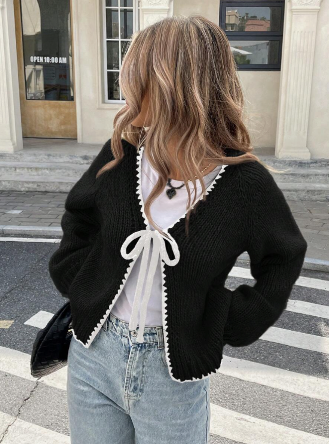 Cropped Cardigan – Augusta by Maravesse (3)