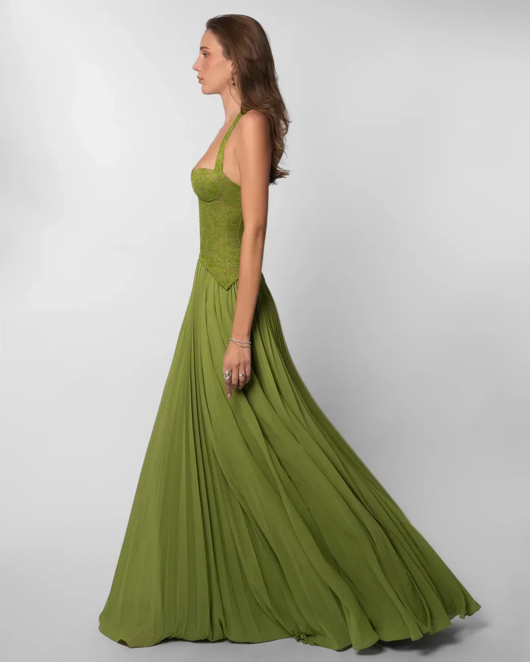 Lace Chiffon Maxi Dress – Elara by Maravesse (3)