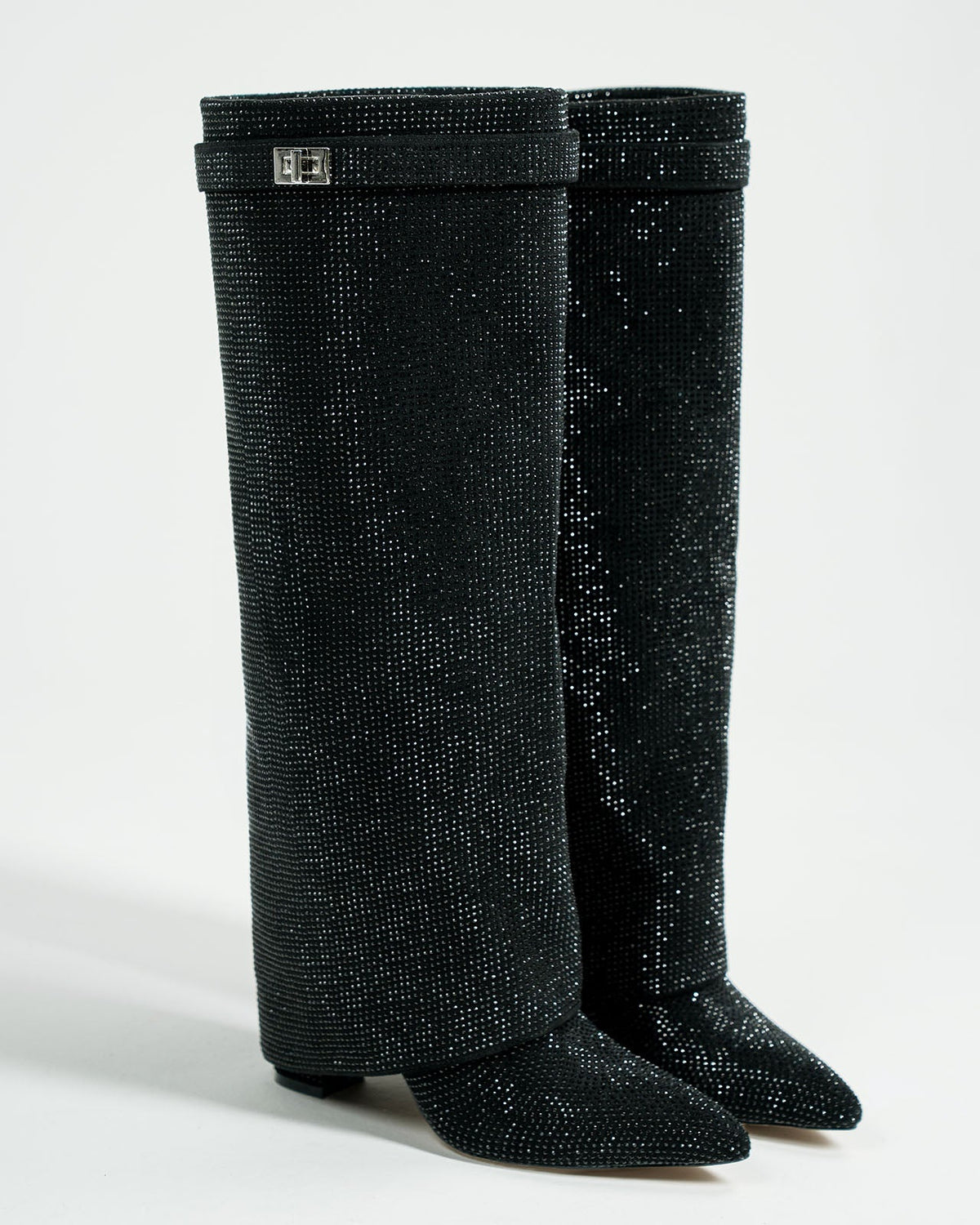 Knee High Sequin Boots – Harriet by Maravesse (3)
