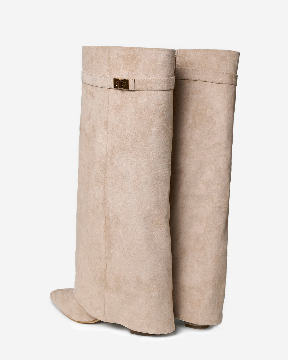 Knee High Suede Boots – Margaux by Maravesse (4)