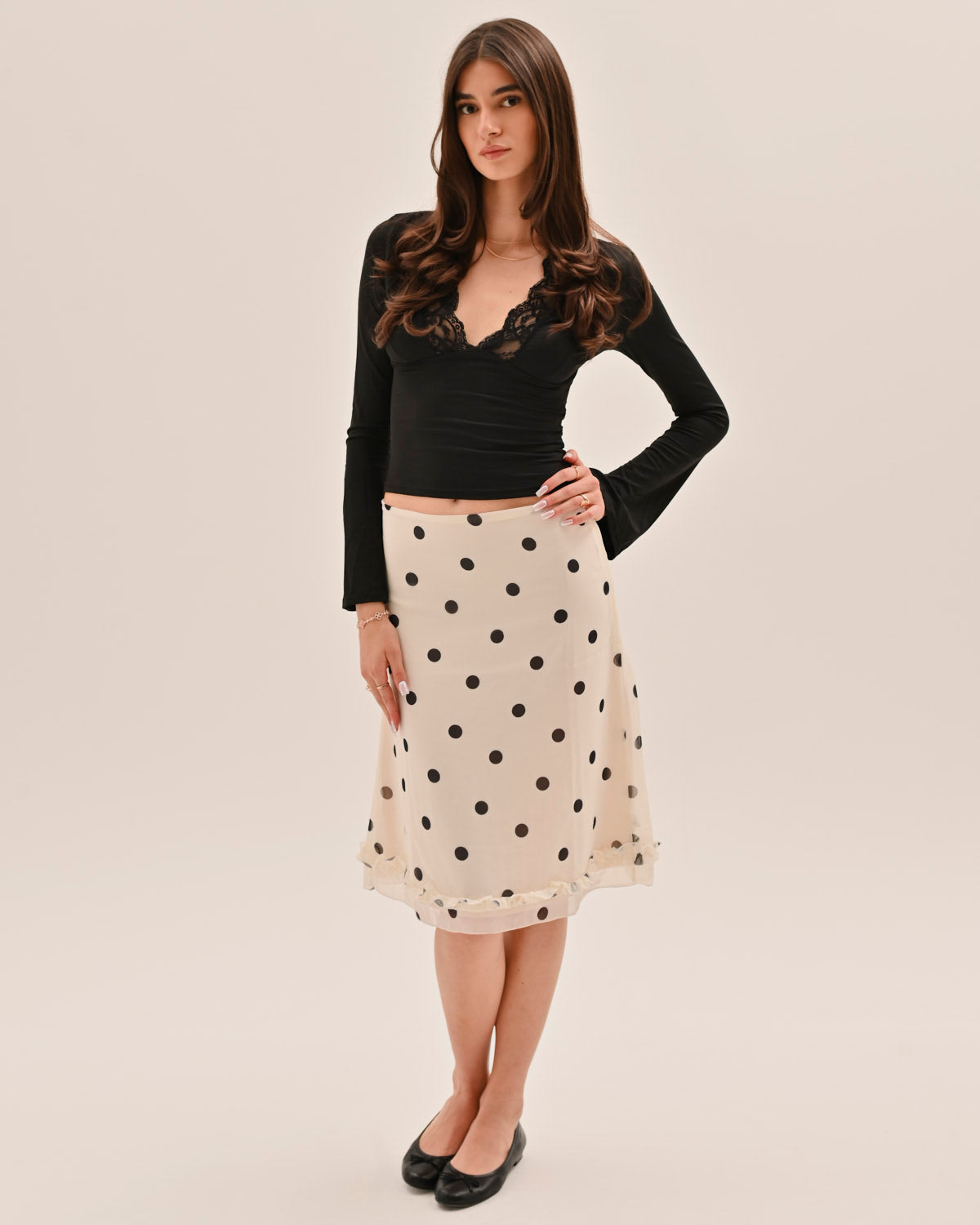 Polka Skirt – Noor by Maravesse