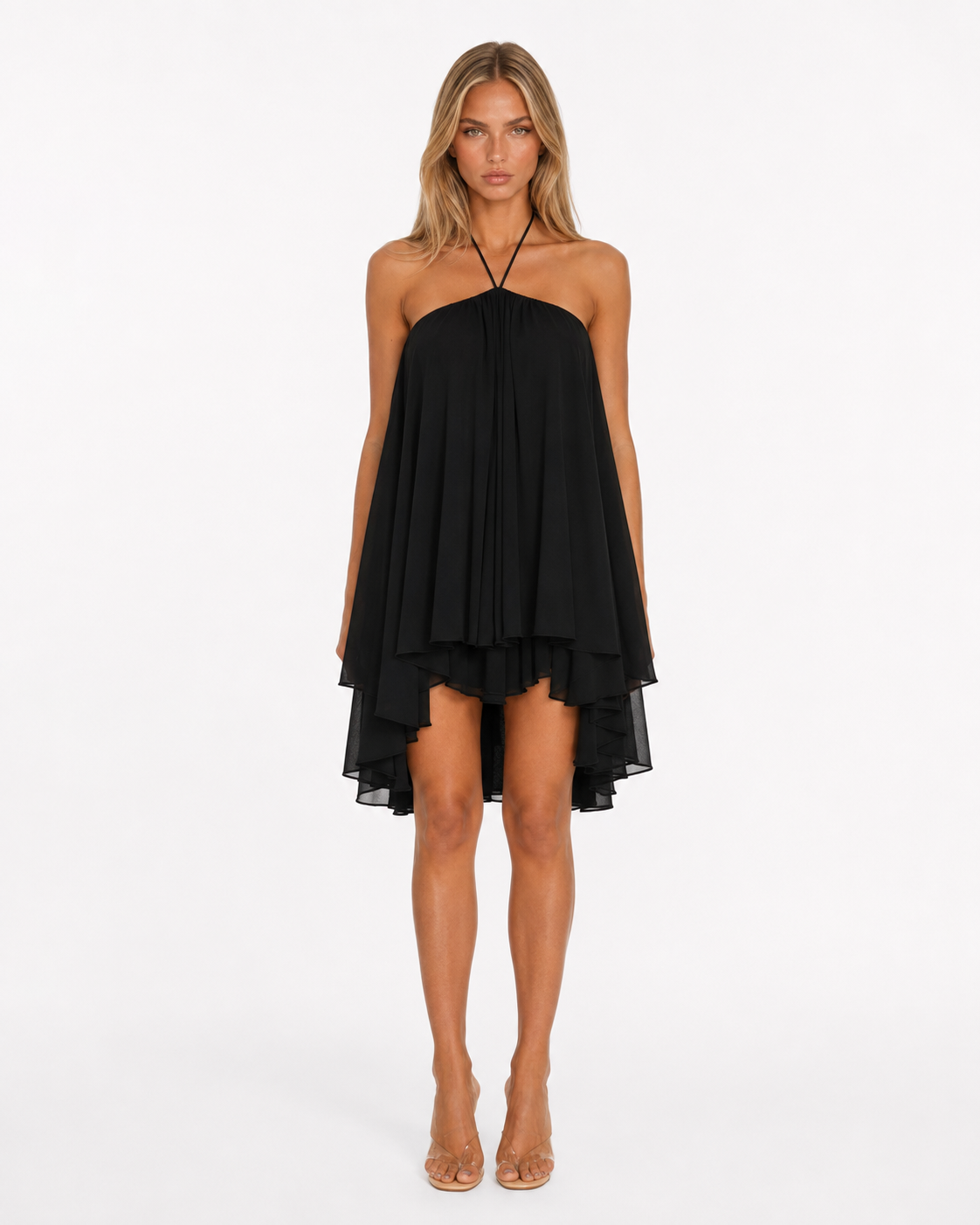 Mini Dress in Black – Vigdis by Maravesse