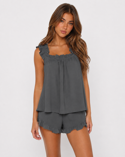 Ruffle Co-ord Set – Celine by Maravesse (43)