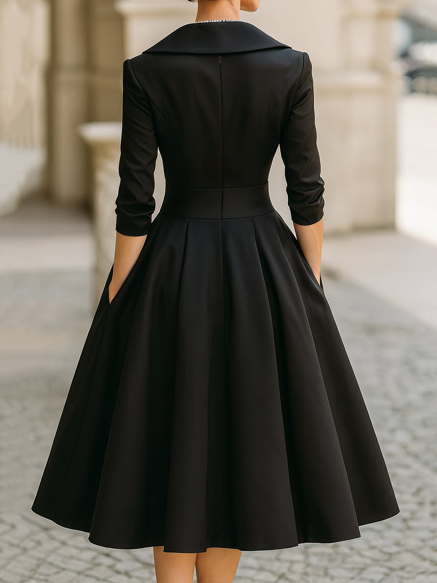 Wrap Midi Dress – Helene by Maravesse (2)