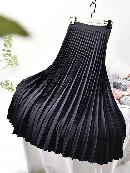 Pleated Pleated Skirt – Margaux by Maravesse (2)