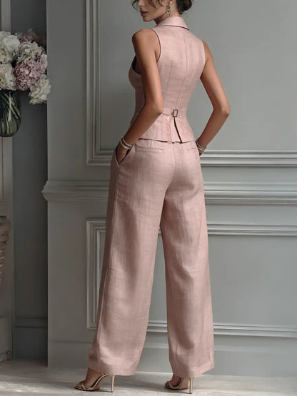 Two Piece Linen Set – Mirabel by Maravesse (4)