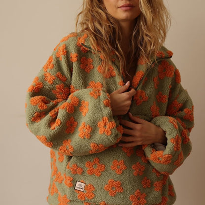 Floral Teddy Jacket – Vivienne by Maravesse (6)