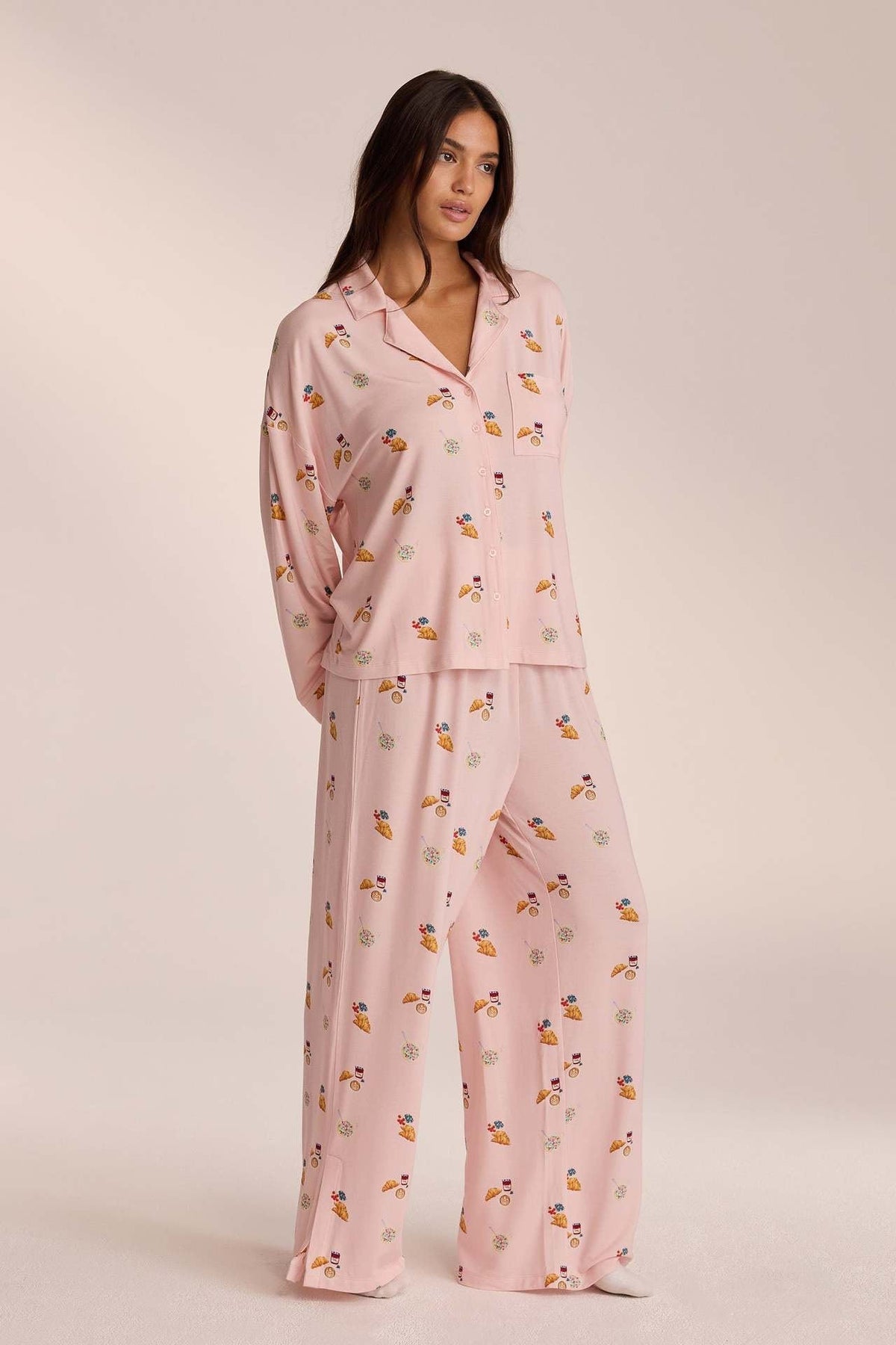 Co-ord Set in Soft Pink – Colette by Maravesse