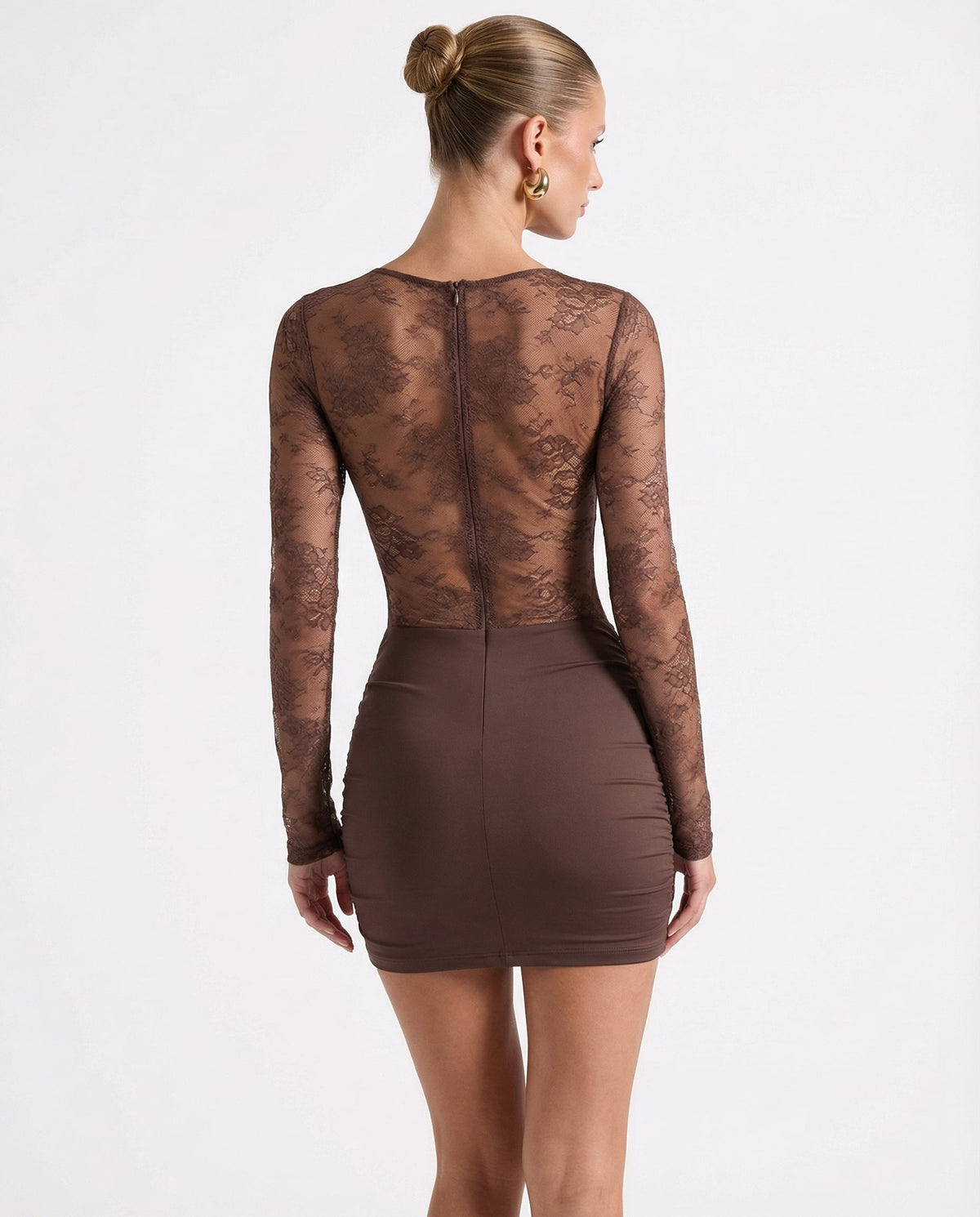 Lace Mini Dress – Seraphina by Maravesse (2)