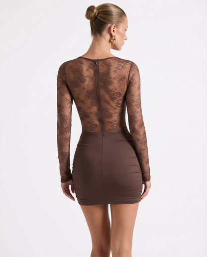 Lace Mini Dress – Seraphina by Maravesse (2)