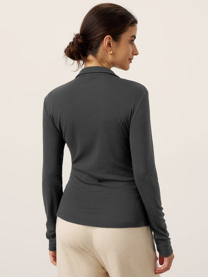 Wool Ruched Top – Sienna by Maravesse (17)