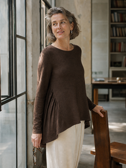 Wool Ruched Top – Juliette by Maravesse (3)