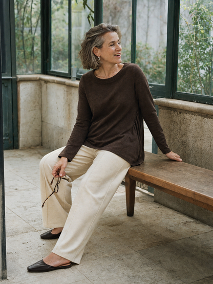 Wool Ruched Top – Juliette by Maravesse (2)