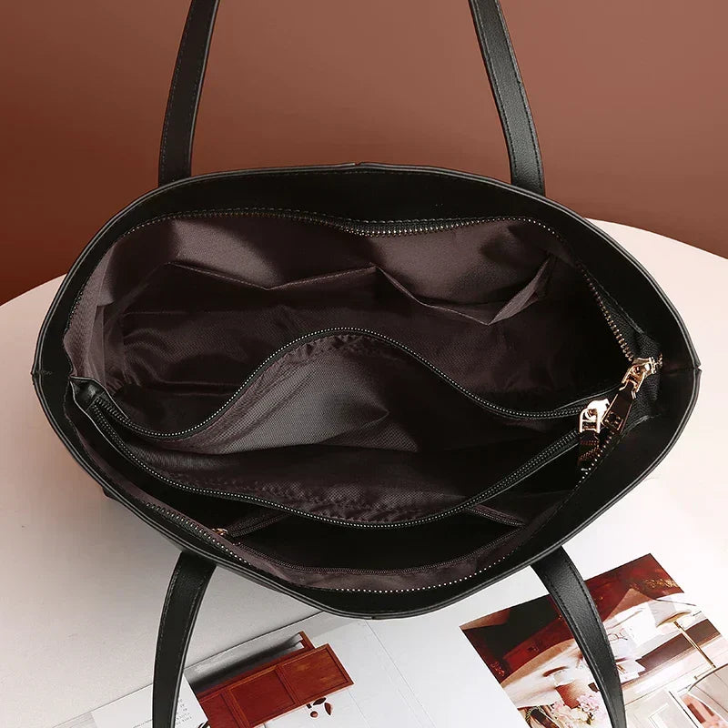 Leather Tote – Amara by Maravesse (2)