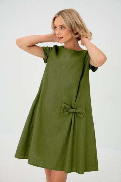 Linen Midi Dress – Juliette by Maravesse (11)