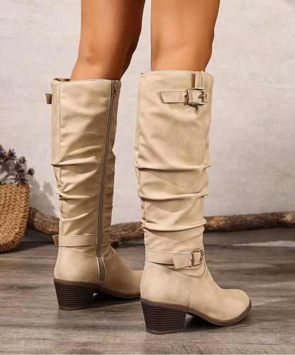 Knee High Leather Boots – Ophelia by Maravesse (11)