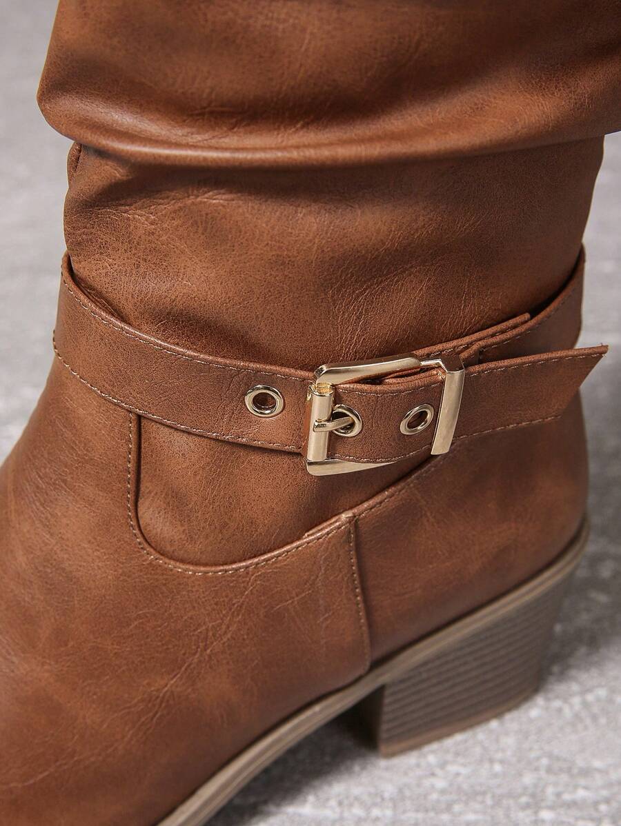 Knee High Leather Boots – Ophelia by Maravesse (4)