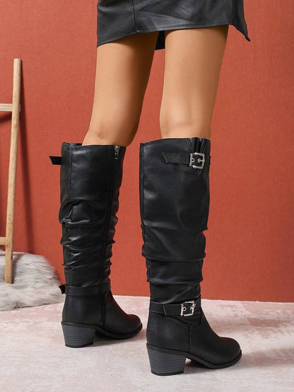Knee High Leather Boots – Ophelia by Maravesse (7)