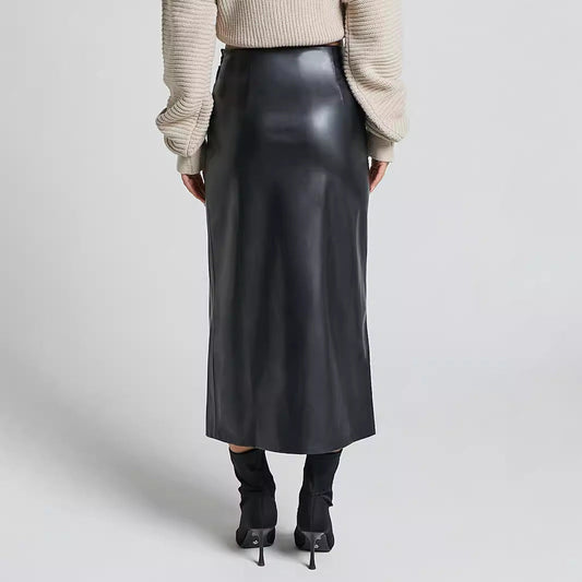 Leather Skirt – Ottilie by Maravesse (2)