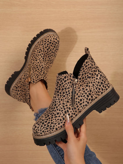 Chunky Leopard Boots – Mirabel by Maravesse (2)