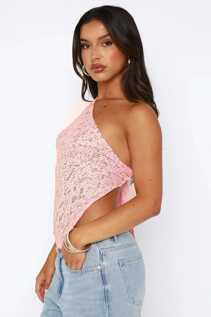 One-Shoulder Lace Blouse – Romy by Maravesse (8)